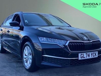 Used Skoda Octavia SE Technology 116 HP (85 kW) 2024 Black Estate