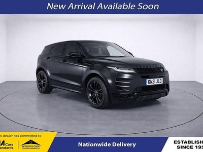 Used Land Rover Range Rover evoque R-Dynamic 204 HP (150 kW) 2021 Black SUV