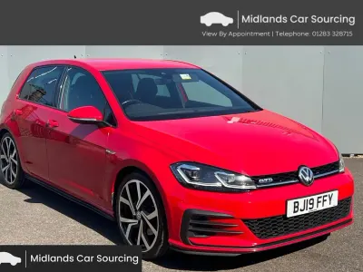 Used VW Golf VII GTD 184 HP (135 kW) 2019 Red Hatchback