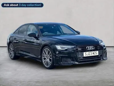 Used Audi A6 Black Edition 204 HP (150 kW) 2023 Black Sedan