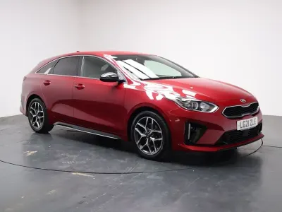 Begagnad Kia ProCeed GT-Line 158 HK (116 kW) 2021 Röd Kombi