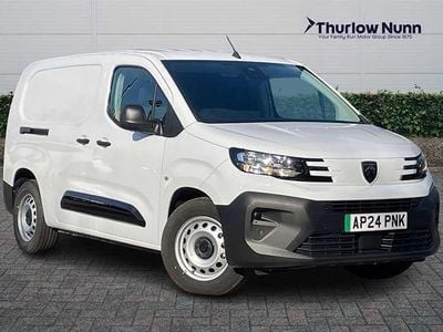 Ice white Used 2024 Peugeot E-Partner MPV | £22,000