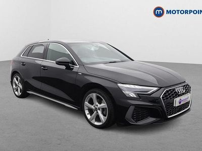 Used Audi A3 S-Line 2023 Black Sedan