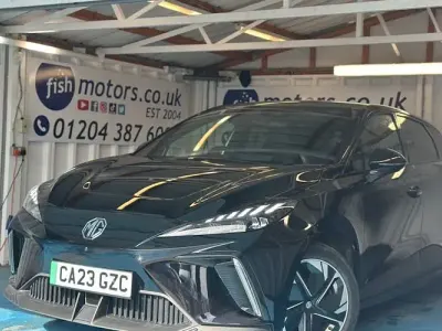 Used MG MG4 EV Trophy 150 kW (204 HP) 2023 Black Hatchback