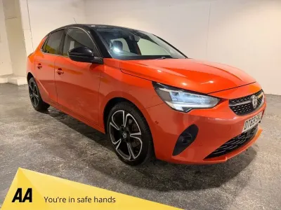 Used Vauxhall Corsa Elite 100 HP (73 kW) 2020 Orange Hatchback