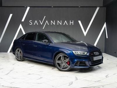 Used Audi S3 Black Edition 2018 Blue Sedan