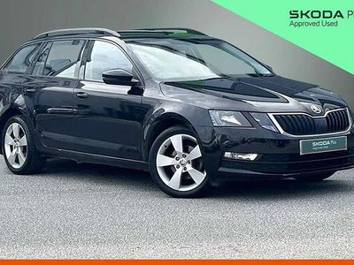 Used Skoda Octavia SE Drive 147 HP (108 kW) 2020 Black magic pearl effect Estate