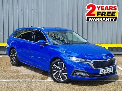 Second-hand Skoda Octavia SE L 2021 Albastru Break