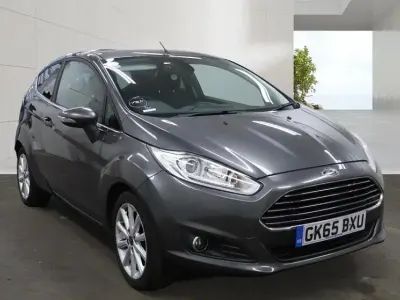 Used Ford Fiesta Titanium 2015 Grey Hatchback