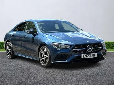 Used Mercedes CLA200 Executive 2023 Blue Coupe