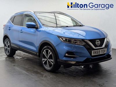 Used Nissan Qashqai N-Connecta 116 HP (85 kW) 2019 Blue SUV