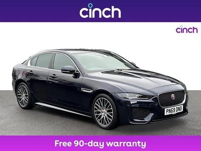 Blue Used 2019 Jaguar XE R-Dynamic Sedan | £18,649 (Fair price)