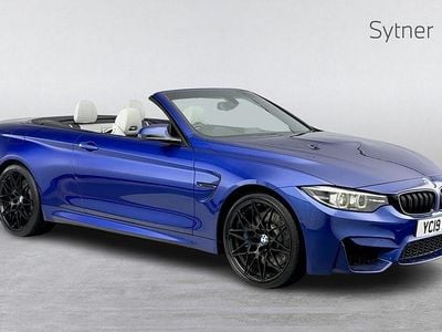 Used BMW M4 Competition Edition 444 HP (326 kW) 2019 Blue Cabriolet