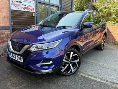 Used Nissan Qashqai S 115 HP (84 kW) 2017 Blue SUV