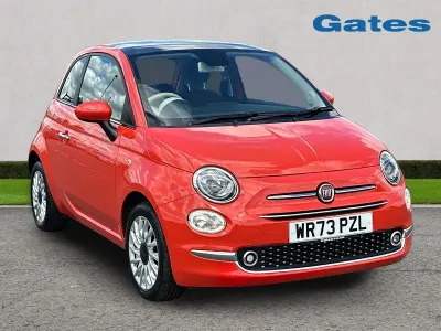 Used Fiat 500 2023 Orange Hatchback