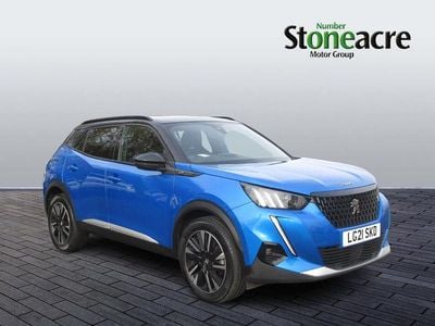 Blue Used 2021 Peugeot 2008 Premium SUV | £15,700 (Fair price)