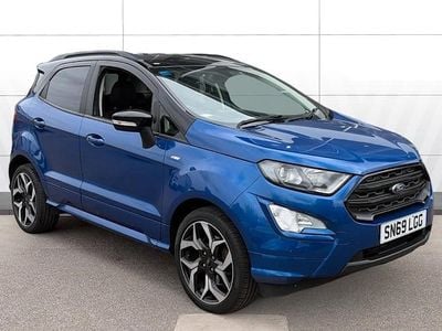 Usado Ford Ecosport ST-Line 101 HP (74 kW) 2019 Azul SUV
