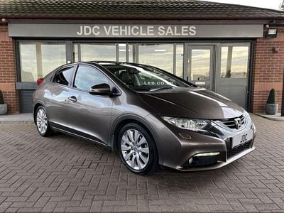 Brown Used 2014 Honda Civic EX Hatchback | £7,990 (Fair price)