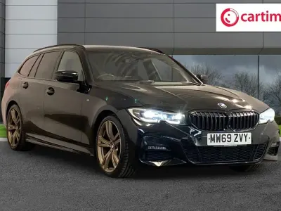 Used BMW 320 M Sport 190 HP (139 kW) 2019 Black Estate