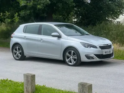 Used Peugeot 308 Allure 130 HP (95 kW) 2015 Silver Hatchback