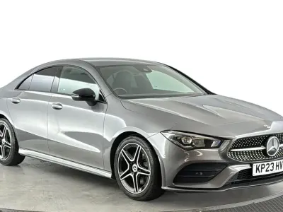 Used Mercedes CLA200 AMG Line Premium 163 HP (119 kW) 2022 Grey Sedan