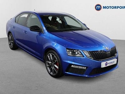 Used Skoda Octavia vRS 190 HP (139 kW) 2020 Blue Hatchback