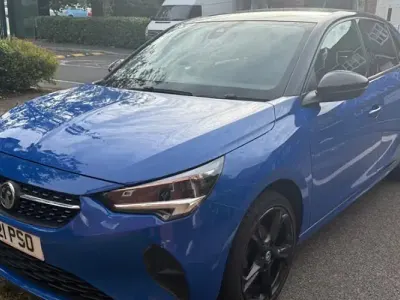 Used Vauxhall Corsa 75 HP (55 kW) 2021 Blue Hatchback