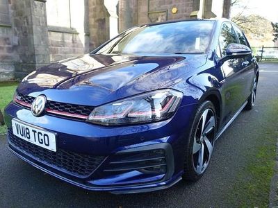 Blue Used 2018 VW Golf VII GTI Hatchback | £16,000 (Fair price)