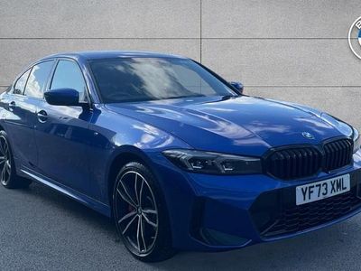Begagnad BMW 330e M Sport 288 HK (211 kW) 2023 Blå Sedan