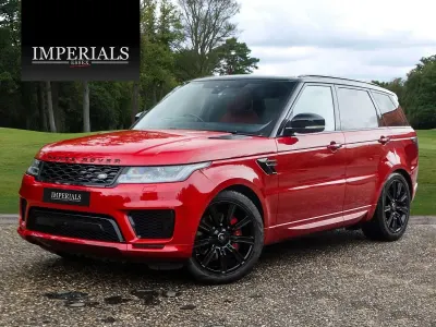 Used Land Rover Range Rover Sport Autobiography Dynamic 404 HP (297 kW) 2020 Red SUV