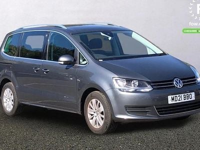 Usado VW Sharan SE 150 HP (110 kW) 2021 Cinzento Monovolume