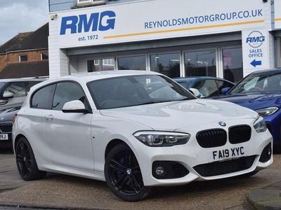 Used BMW 118 M Sport 136 HP (100 kW) 2019 White Hatchback