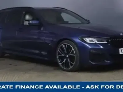 Used BMW 520 M Sport 190 HP (139 kW) 2023 Blue Estate