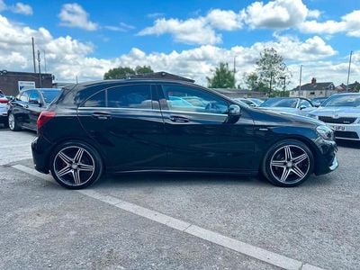 Black Used 2016 Mercedes A250 AMG Hatchback | £6,793 (Fair price)