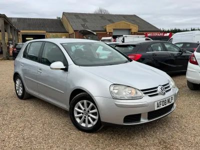 Used VW Golf VI Match 103 HP (75 kW) 2008 Silver Hatchback