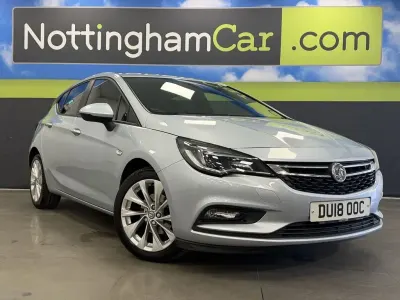 Used Vauxhall Astra 100 HP (73 kW) 2018 Silver Hatchback