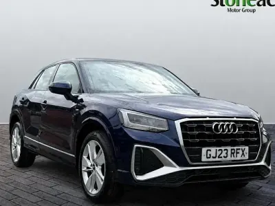 Used Audi Q2 S-Line 150 HP (110 kW) 2020 Blue SUV
