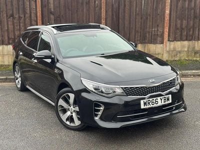 Black Used 2017 Kia Optima GT-Line S Estate | £7,495 (A bit pricey)