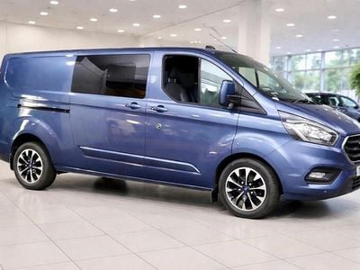 Used Ford Transit Custom Limited 130 HP (95 kW) 2021 Blue Van