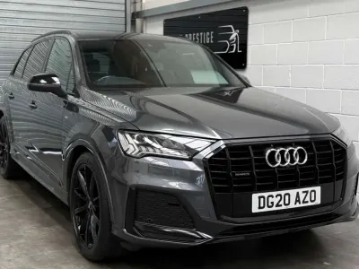 Używany Audi Q7 Black Edition 2020 Szary SUV