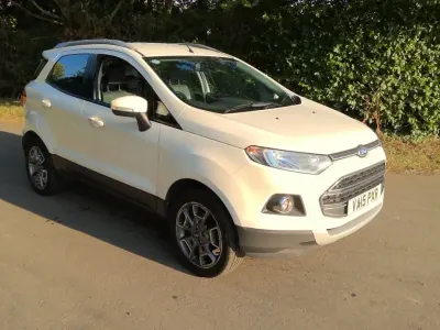 Used Ford Ecosport Titanium 125 HP (91 kW) 2015 White SUV