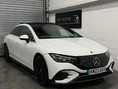 White Used 2023 Mercedes EQE300 AMG Line Premium Sedan | £35,489 (Fair price)