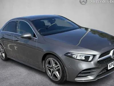 Used Mercedes A180 AMG line 116 HP (85 kW) 2019 Grey Sedan