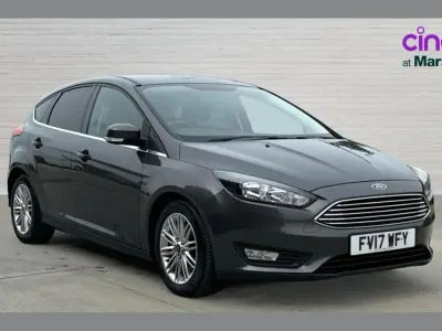 Used Ford Focus Zetec 125 HP (91 kW) 2017 Grey Hatchback
