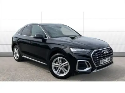 Used Audi Q5 S-Line 265 HP (194 kW) 2022 Black SUV
