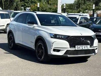 Used DS Automobiles DS7 Crossback Performance Line Plus 225 HP (165 kW) 2022 White SUV