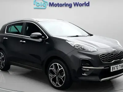 Used Kia Sportage GT-Line 177 HP (130 kW) 2020 Black SUV