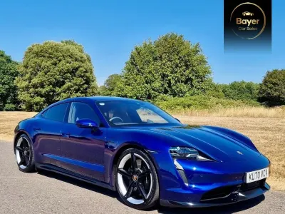 Used Porsche Taycan 559 kW (761 HP) 2020 Blue Sedan