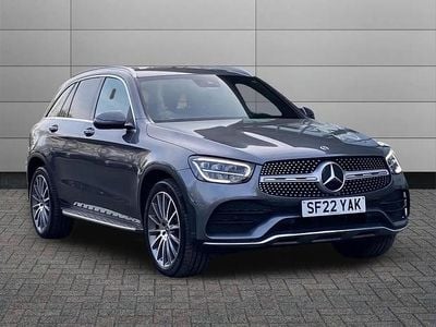 Used Mercedes GLC220 AMG Line Premium 191 HP (140 kW) 2022 Grey SUV