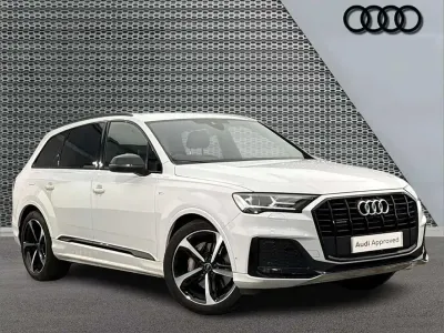 Used Audi Q7 S-Line 228 HP (167 kW) 2023 White SUV